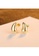 Rouse gold S925 Shiny Geometric Stud Earrings F6F1DAC8563517GS_4