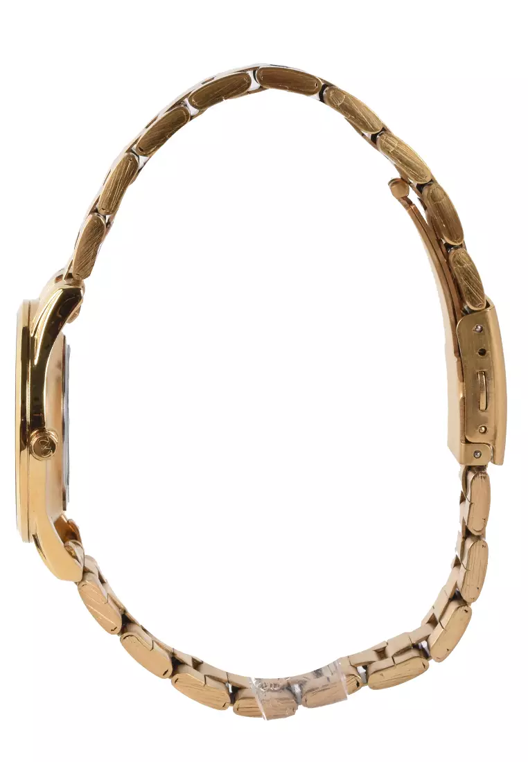 Mirage - Jam Tangan Wanita - Gold - Stainless Steel Bracelet - 8670L-D
