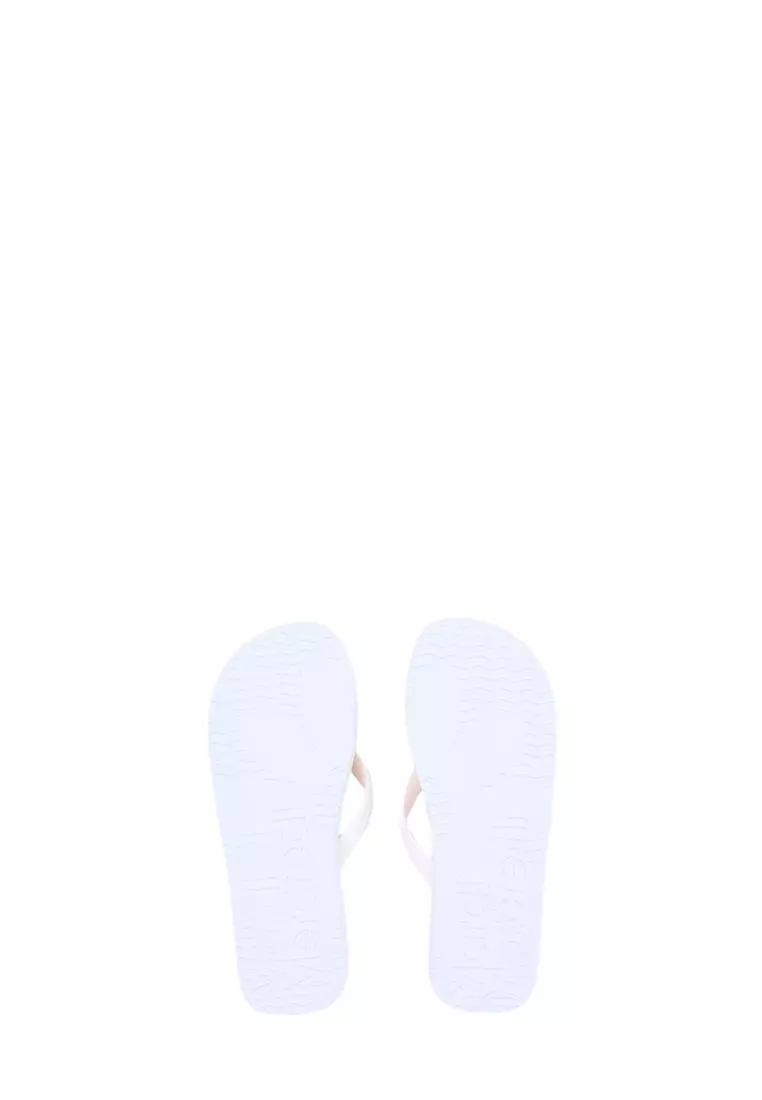Flip Flops - Mardi Blossom White