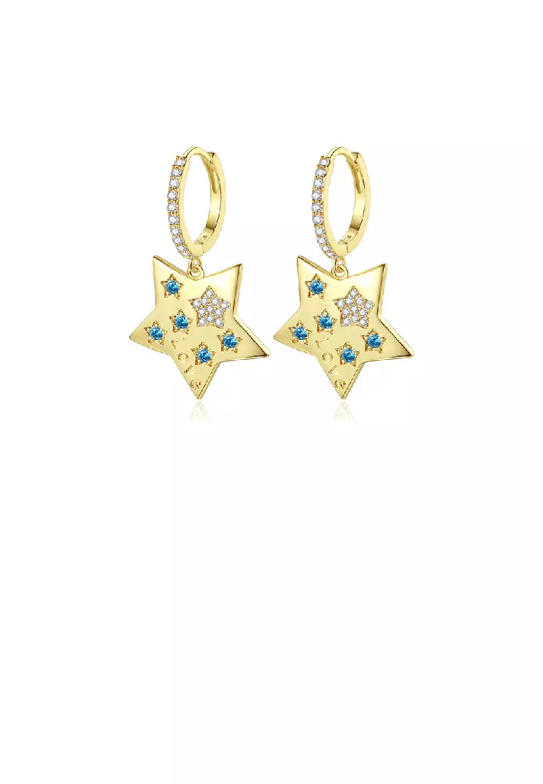 Gold earrings hotsell for girl simple