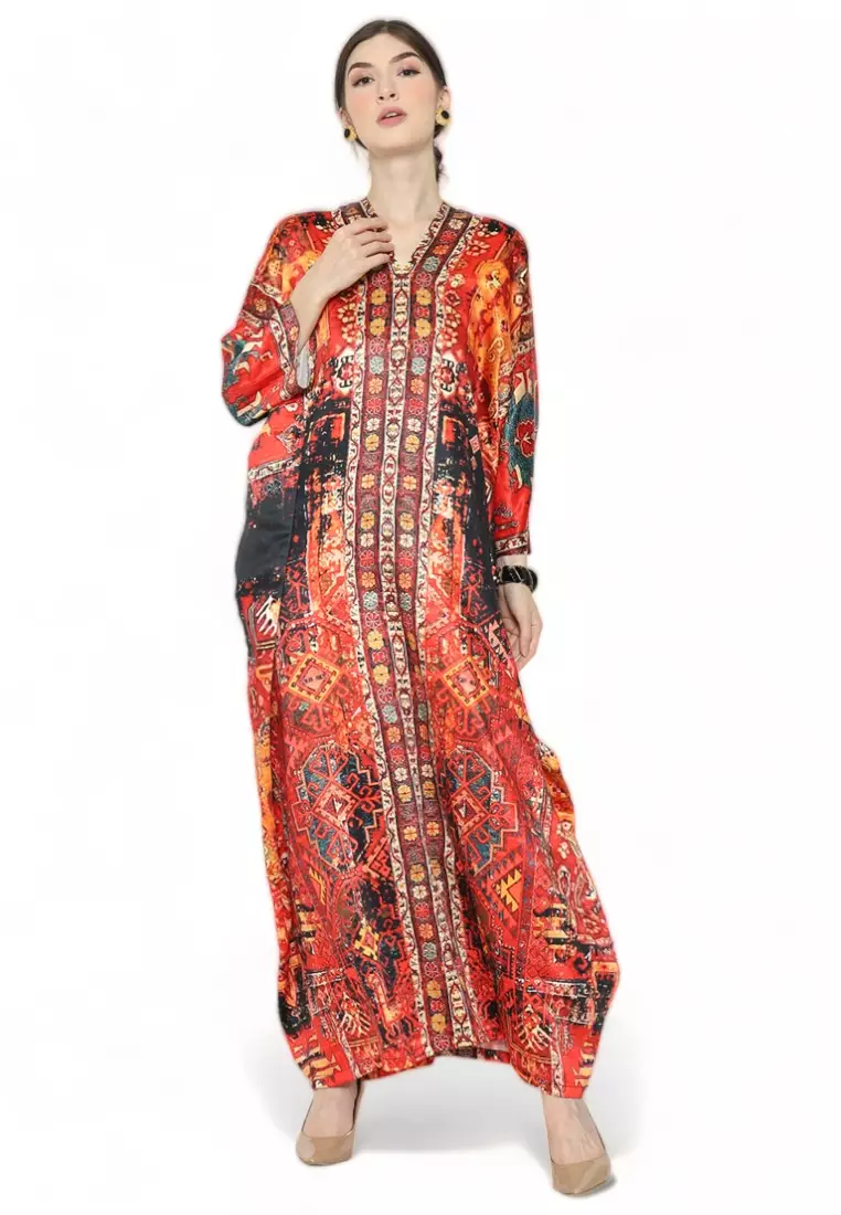 Kanzi Exclusive Long Sleeve Kaftan