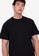 ZALORA BASICS black Tonal Stitch Raglan T-Shirt A6532AABF6A9F4GS_3