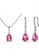 Her Jewellery pink Her Jewellery Dew Drop Set (Pink) with Premium Grade Crystals from Austria HE581AC0RVRNMY_1