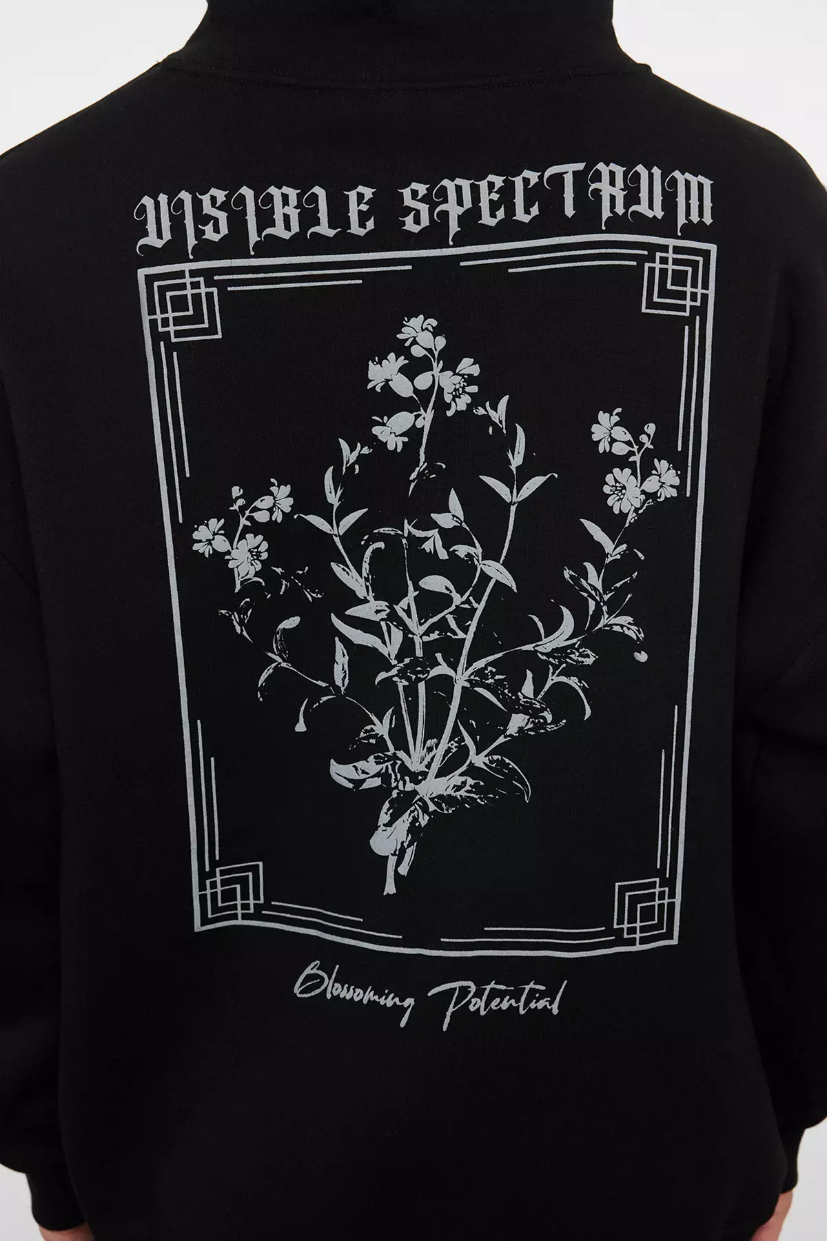 Long Sleeves Graphic Hoodie
