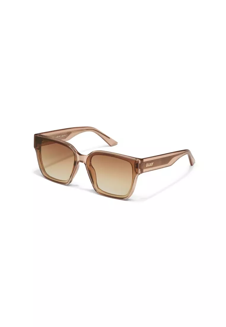QUAY Drive In Sunglasses - Oat/Sepia