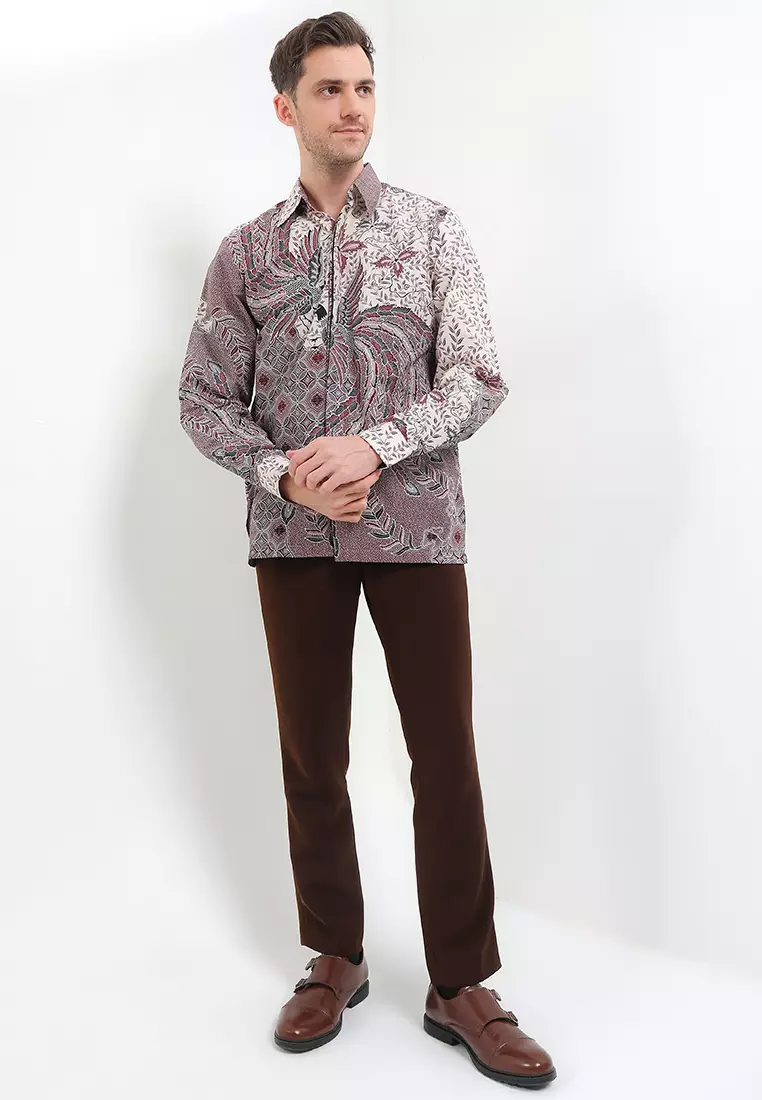 Clark Shirt Kemeja Batik Pria Panjang