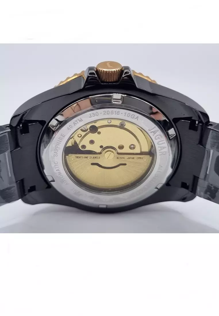 CLASSIC BLACK DIAL AUTOMATIC MEN WATCH 42mm J30-20616-10GA