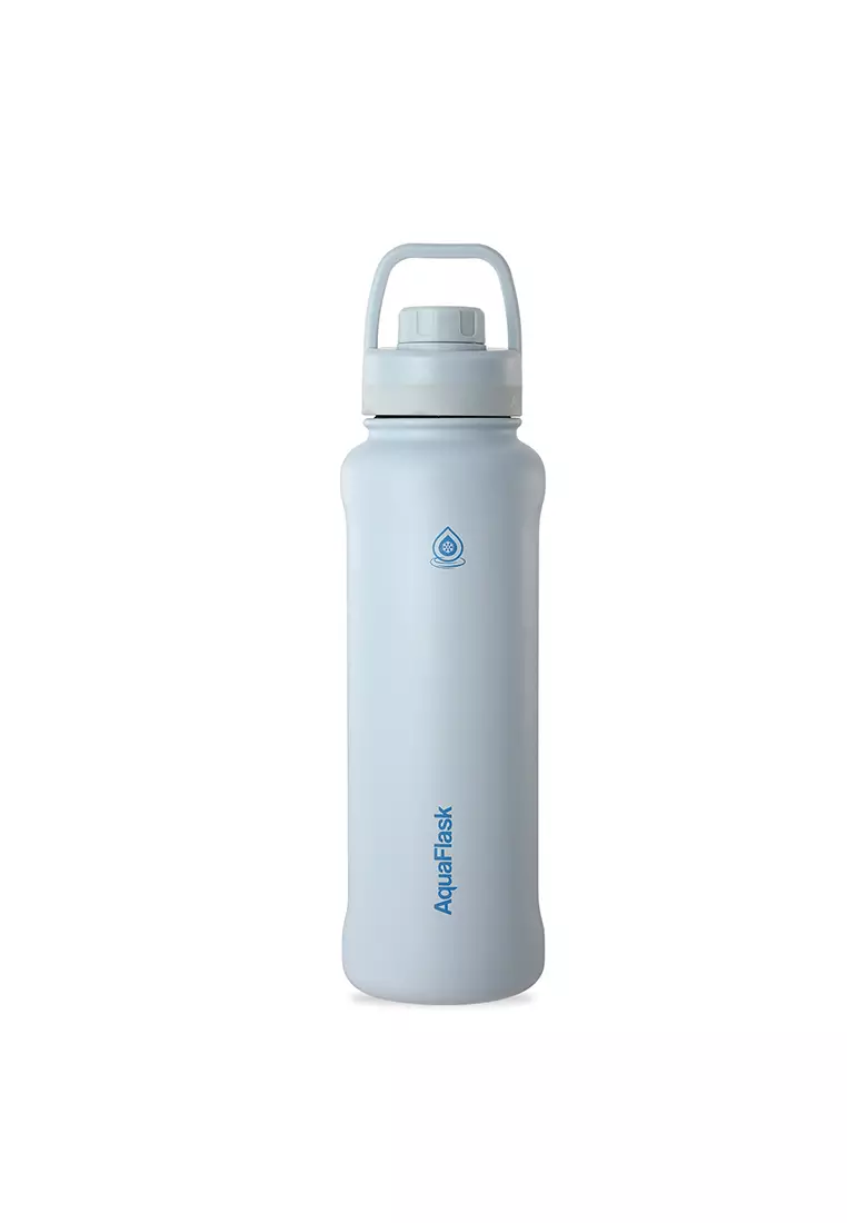 40oz Sea Salt New Sports Lid Bottle Wide Mouth Vacuum Insulated Stainless Steel Drinking Water Bottle