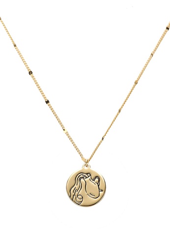 Kate Spade gold In The Stars Aquarius Pendant Necklace (hz) 94022AC70692BAGS_1
