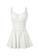 A-IN GIRLS white Sexy Gauze Big Backless One-Piece Swimsuit 0D084US49F6070GS_4