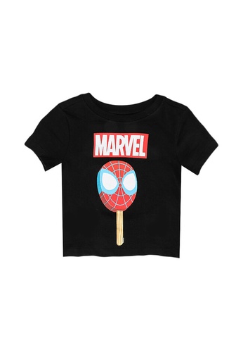 Old Navy black Toddler Marvel Spider-Man Graphic T-Shirt 08FCAKAA65208FGS_1
