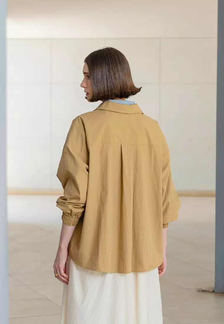 Kami Kora Loose Top Tan