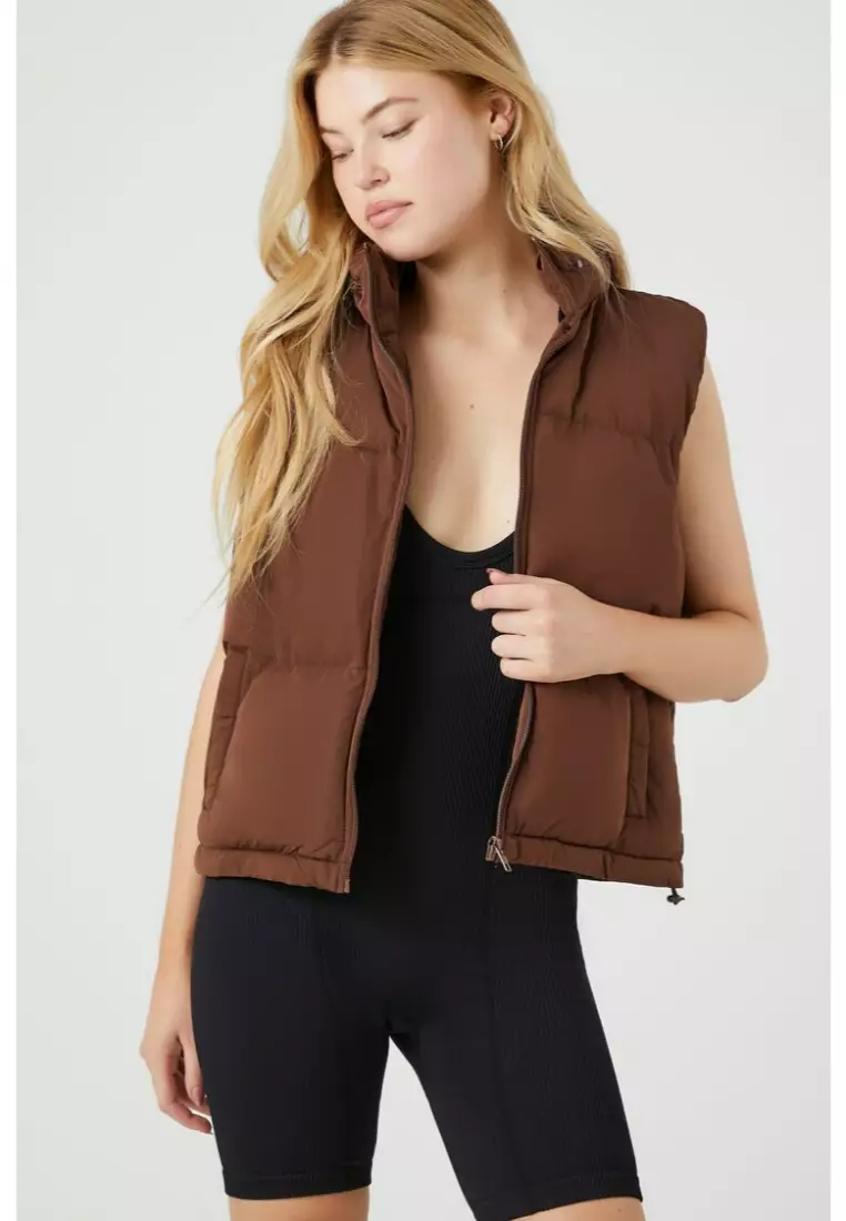 Zip front store vests