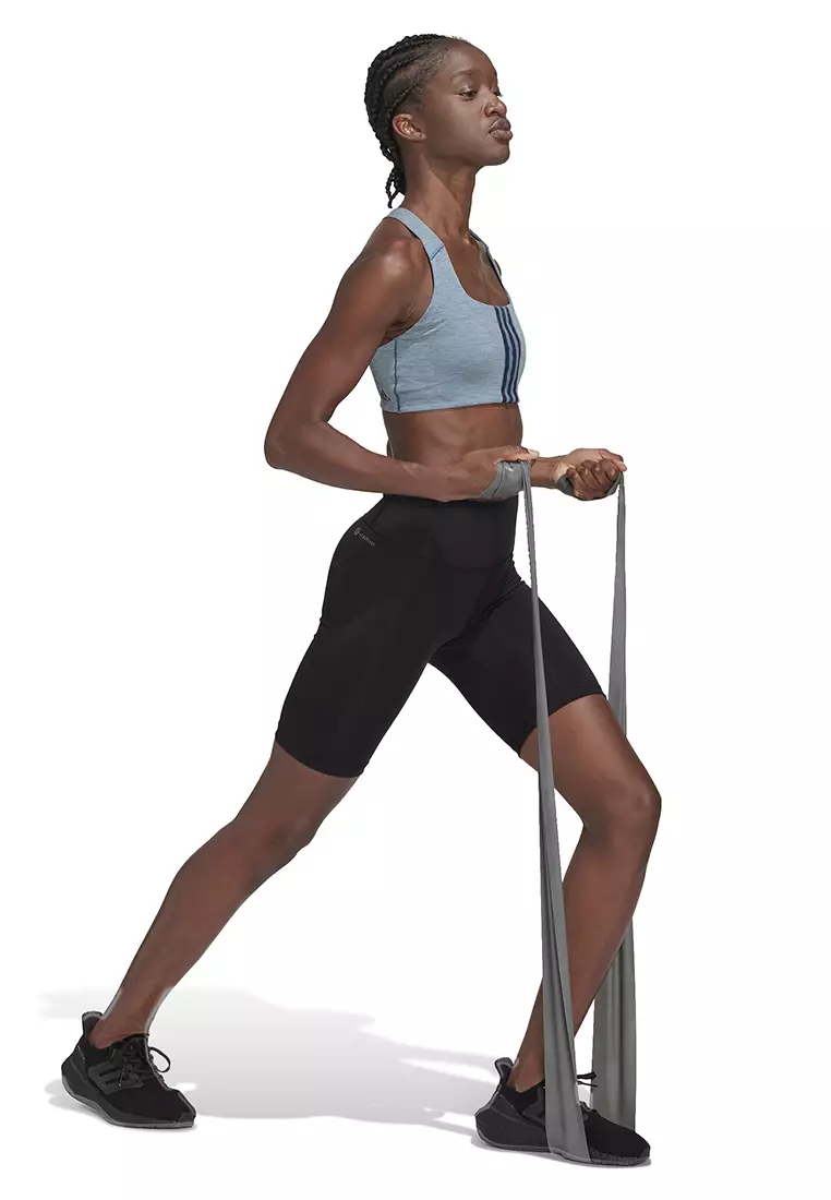 adidas Optime Training Bike Short Leggings - Black, Women's Training