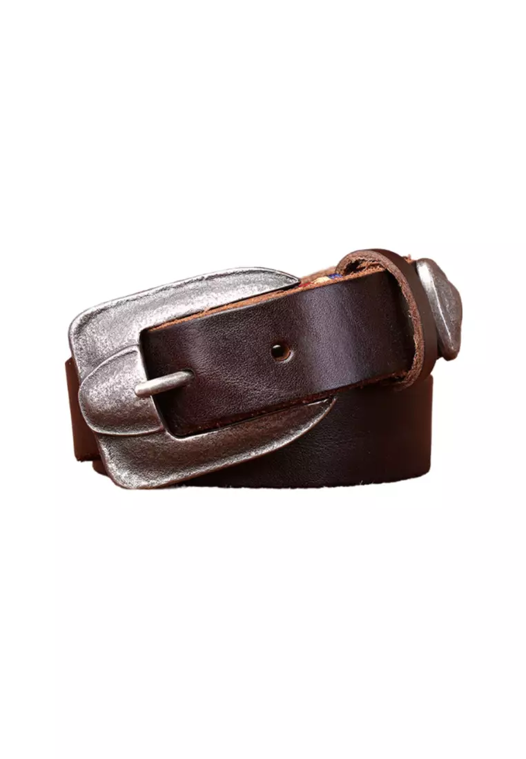 Rare Thickened Italian Cowhide Women's Belt