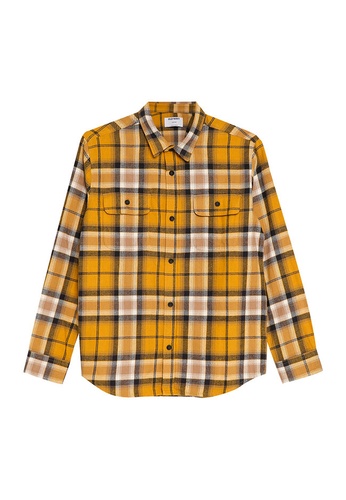 Old Navy yellow Flannel Shirt 6BE94KA494AEADGS_1