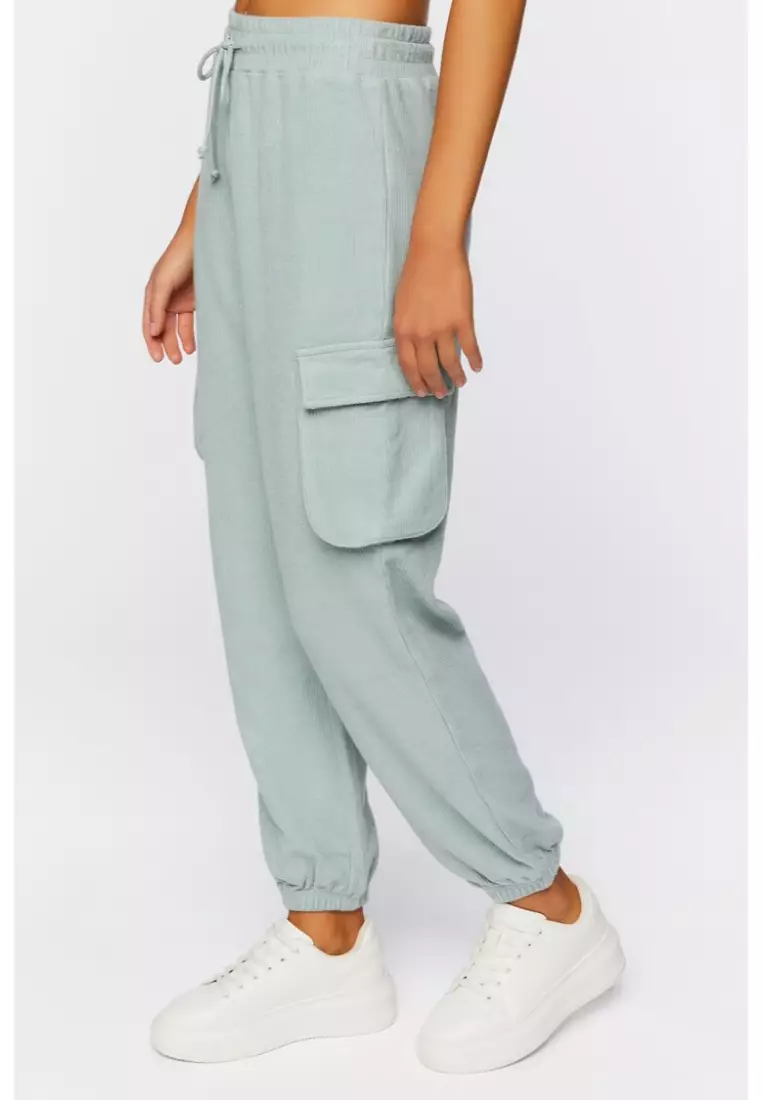 Buy FOREVER 21 Cargo Drawstring Joggers 2024 Online ZALORA