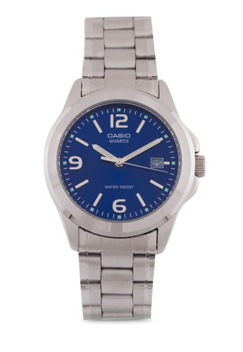 Casio MTP-1213A-2ADF 不銹鋼鍊錶, 錶類, 不esprit hong kong 分店銹鋼錶帶