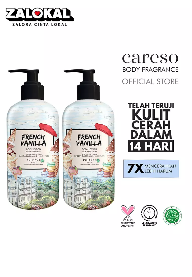 Double Combo French Vanilla Lotion - 300ml x 2