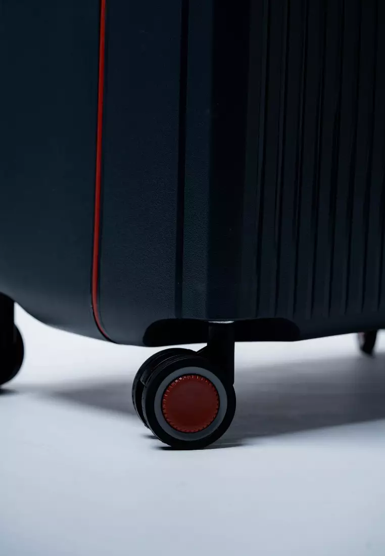 Gamma 28" Large Hard Case Zipperless Luggage Navy Blue