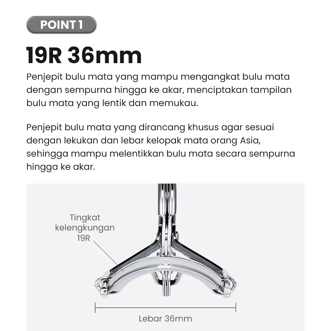 Holika Holika Lash Correcting Eyelash Curler | Penjepit Bulu Mata Premium