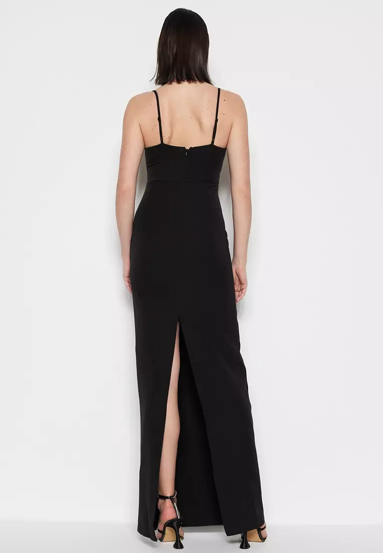 Trendyol Crystal Detail Evening & Prom Dress 2024 Buy Trendyol Online