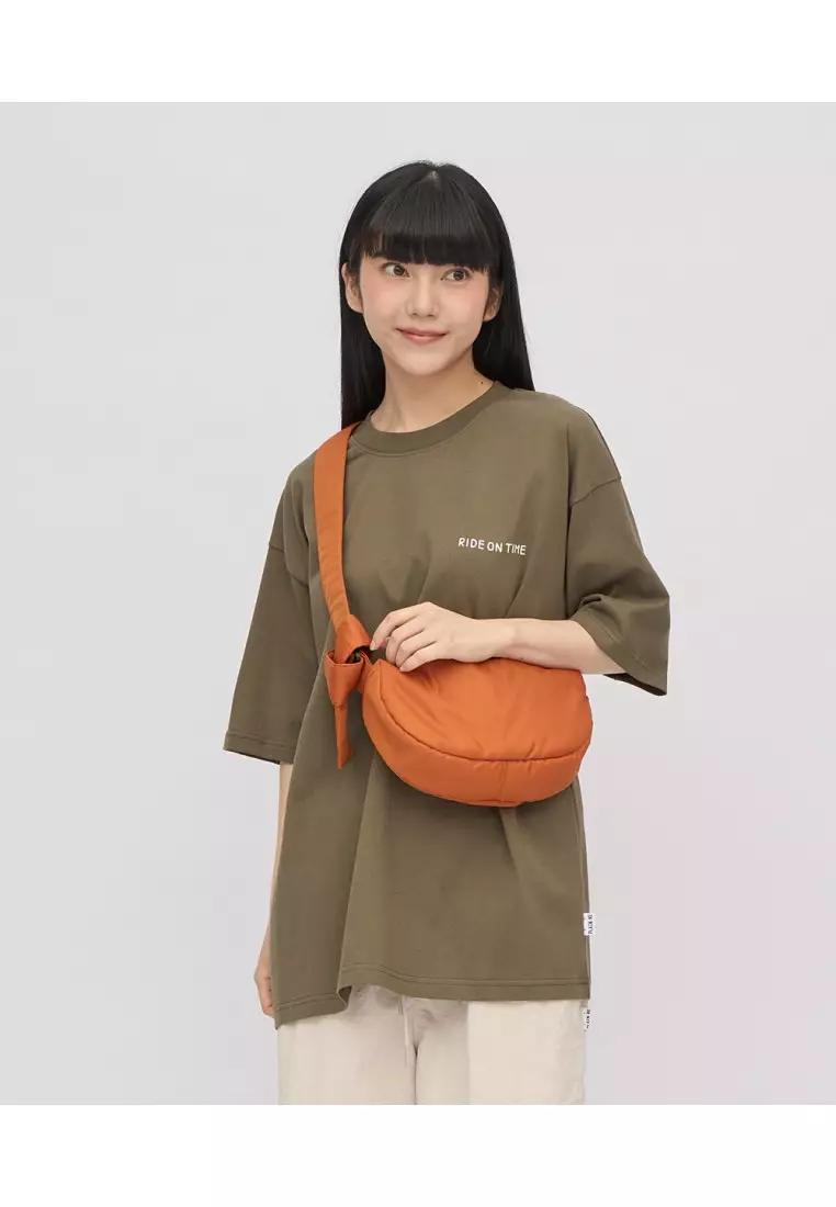 Plain-Me Cloud Bag-Orange (S) Polyester 100%
