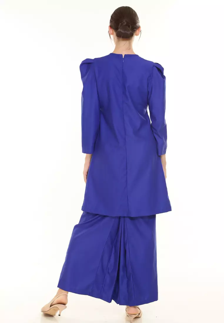 Yarra Kurung Modern in Royal Blue