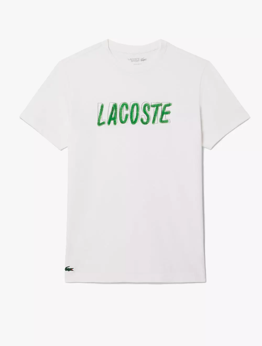 Ultra Dry Printed Sport T-Shirt - White