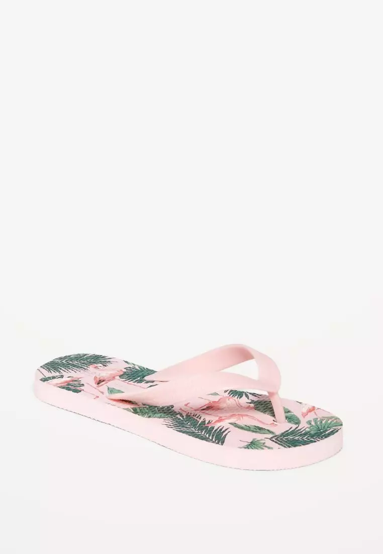 Discount on Old Navy  shoes - SKU: Printed Flip-Flop Sandals For Girls