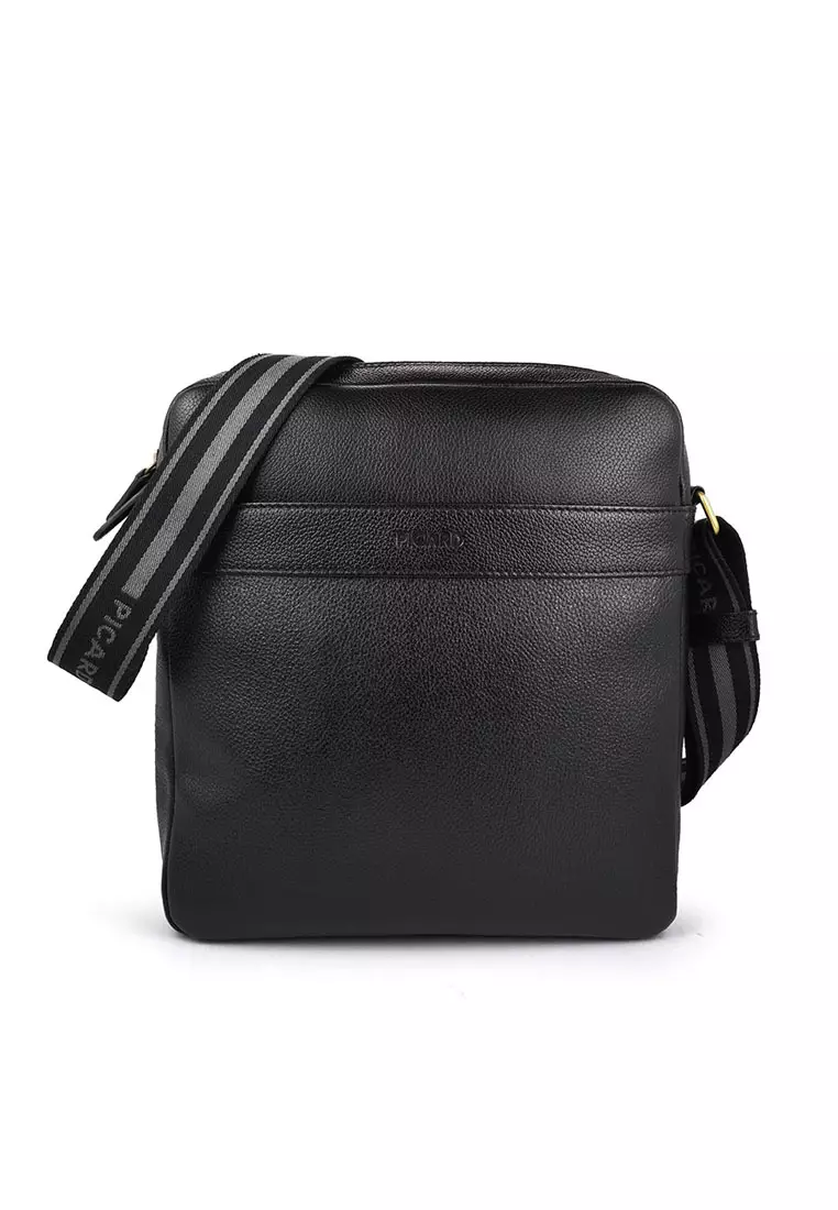 Buy Picard Picard Urban Men's Leather Shoulder Bag (Black) Online