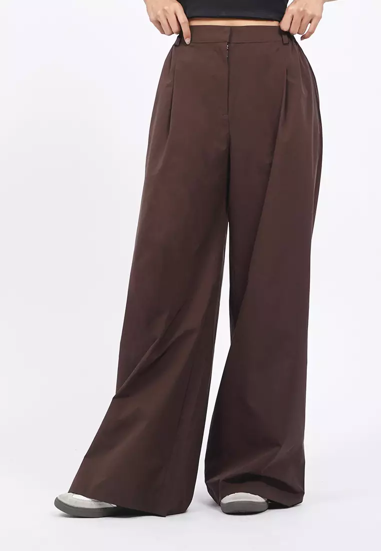 Wide Leg Active Long Pants