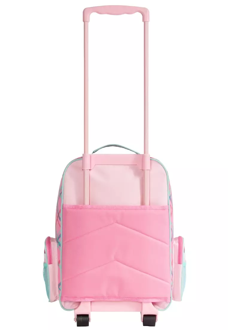 Trolley Bag with Lunch Bag for Kids Pink Unicorn AOP