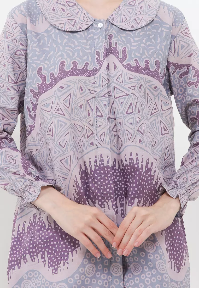 Piramid Blouse Batik Premium Wanita Casual Modern