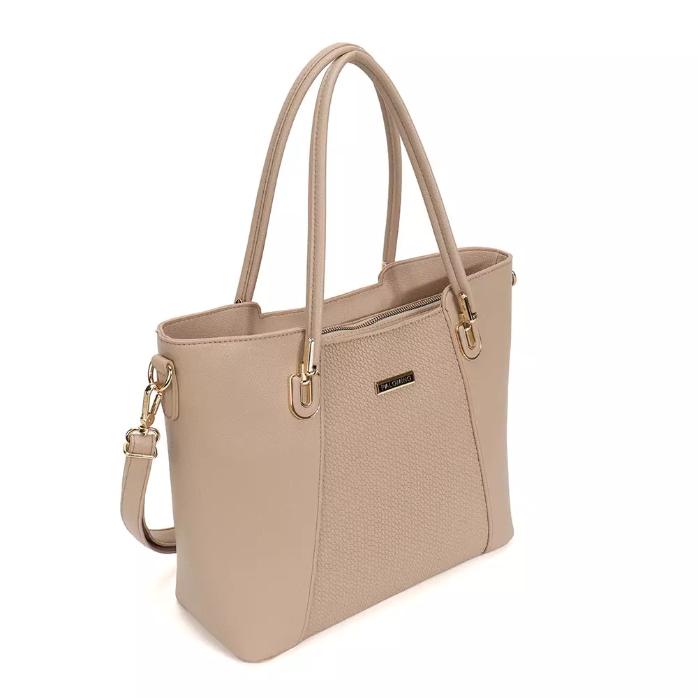Palomino Ceska Totebag Wanita Warna Khaki