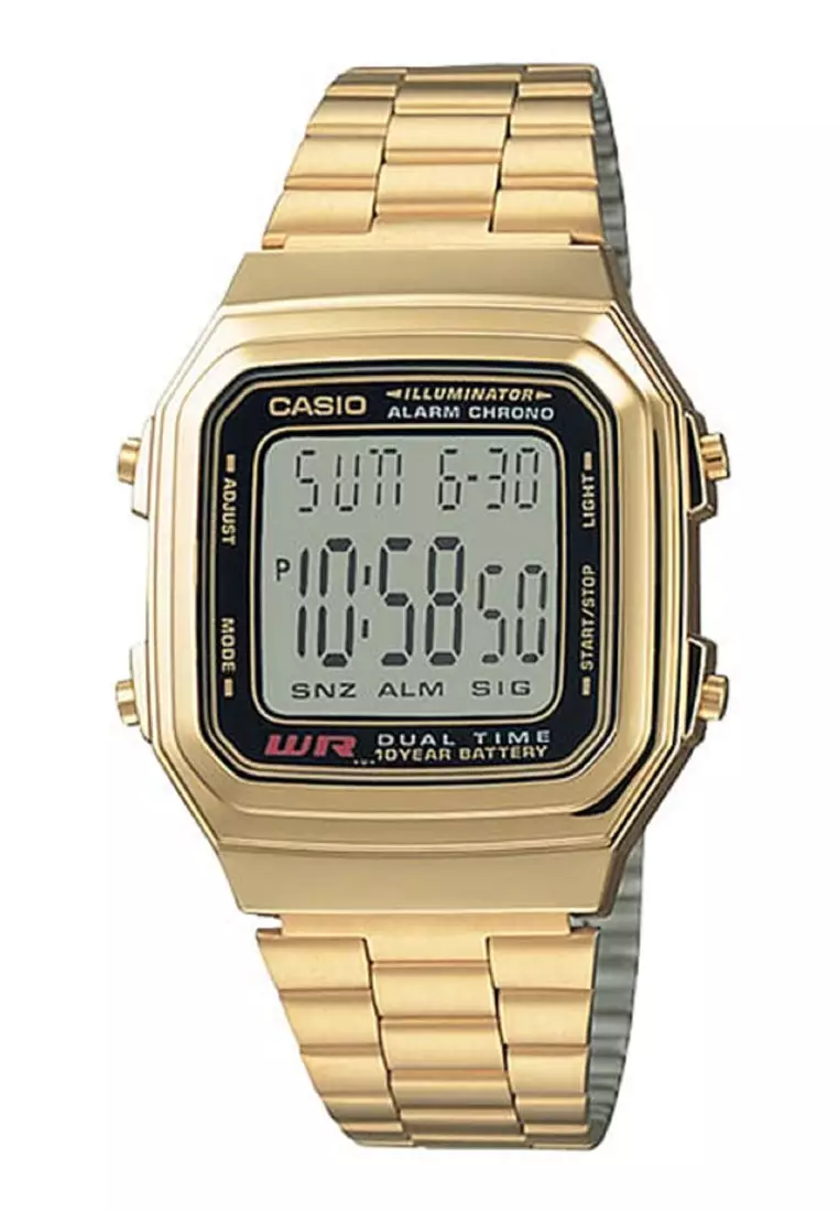 Digital Couple Watches Couple-A178-A178WG-1DF