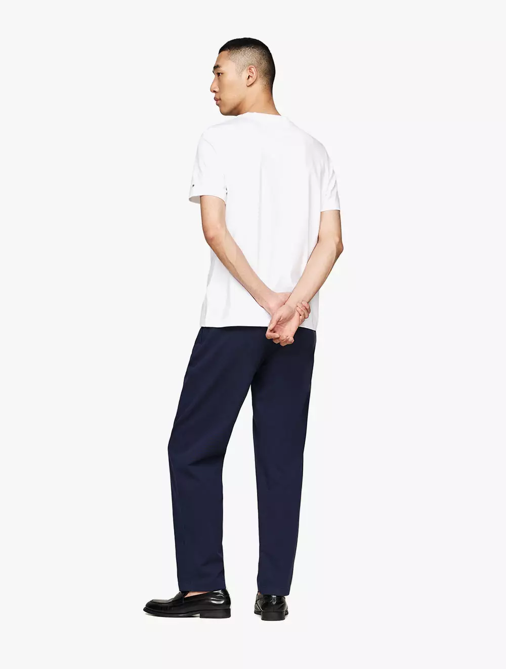 Tommy Hilfiger - Logo Embroidery T-Shirt - White - White