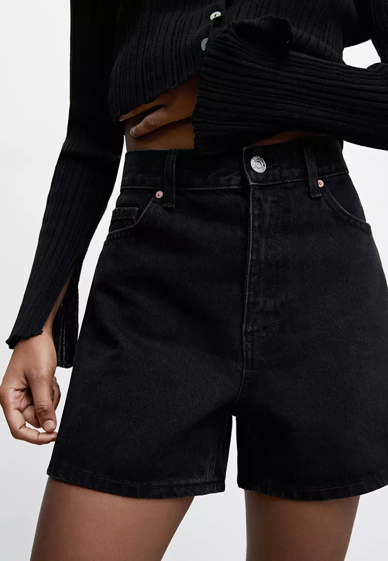 Buy Mango High-Waist Denim Shorts 2025 Online ZALORA Philippines