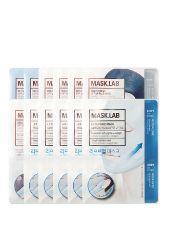 Download Buy The Face Shop Mask Lab Bundle Set 12 Pcs Online Zalora Malaysia PSD Mockup Templates