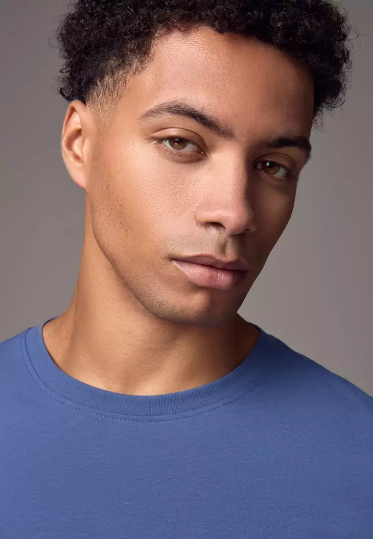 Essential Crew Neck Cotton T-Shirt Slim Fit