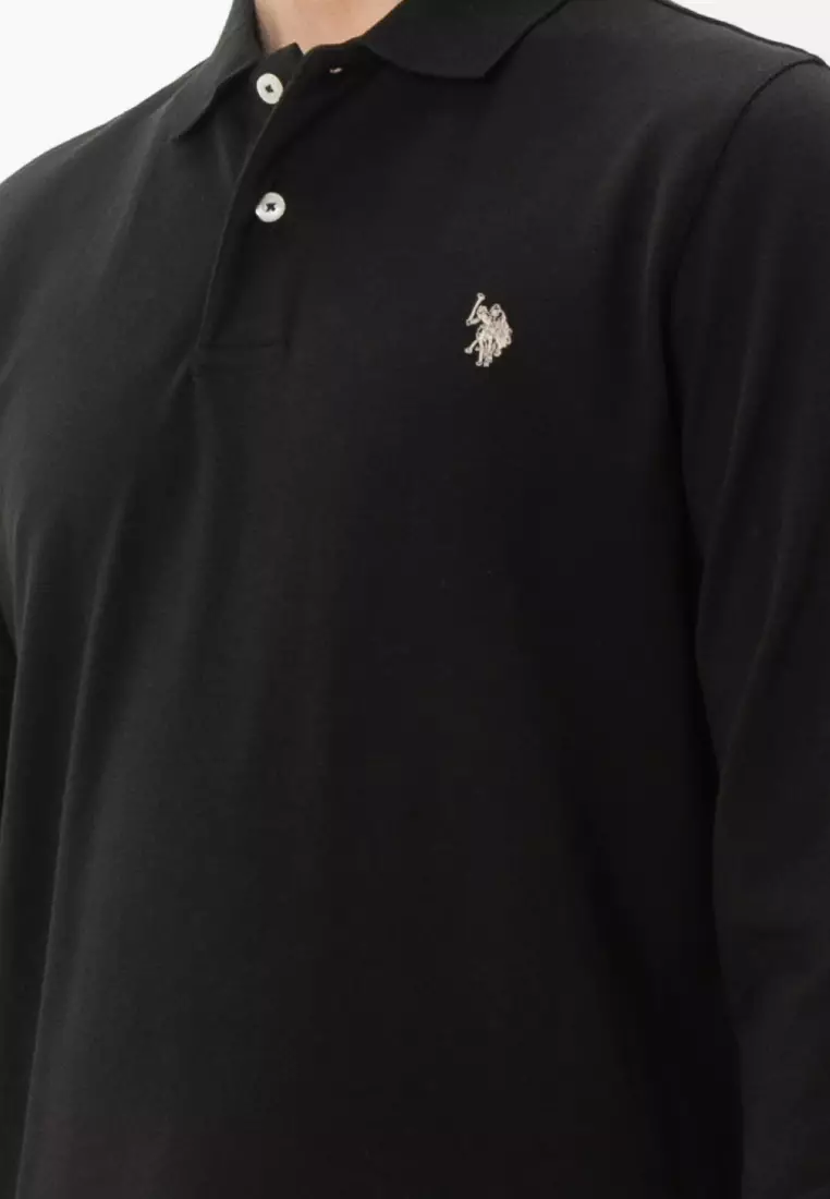 Logo Pique Polo Shirt