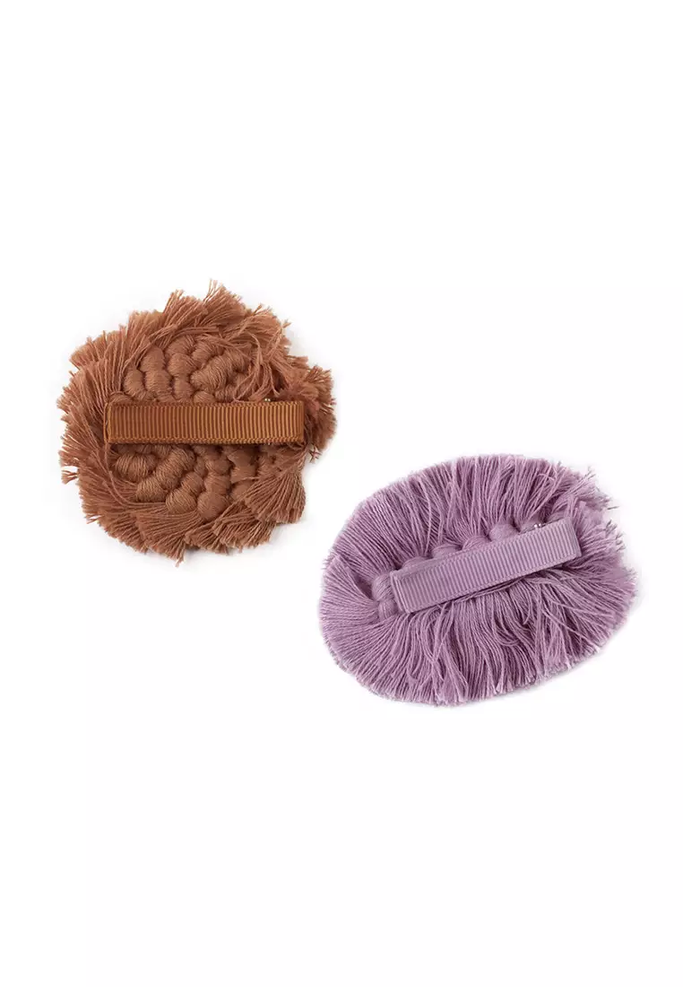 Buy Gingersnaps Saraya Macrame Clip Set 2026 Online | ZALORA Philippines