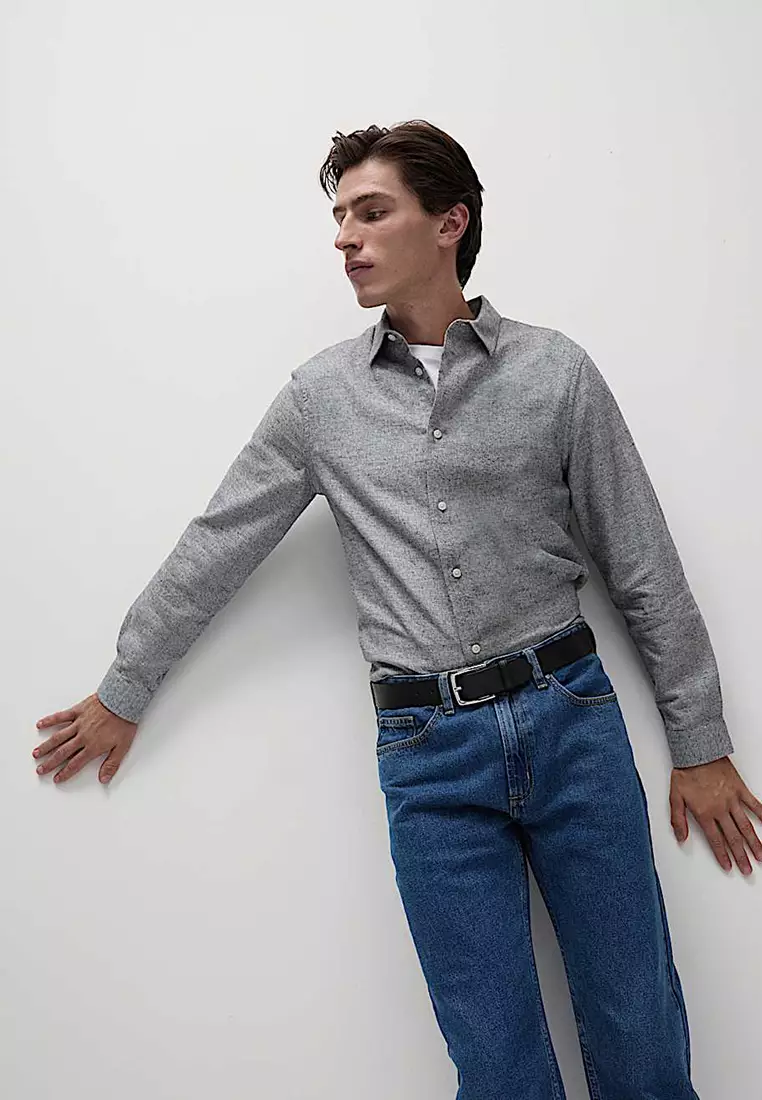 Pure Cotton Flannel Shirt