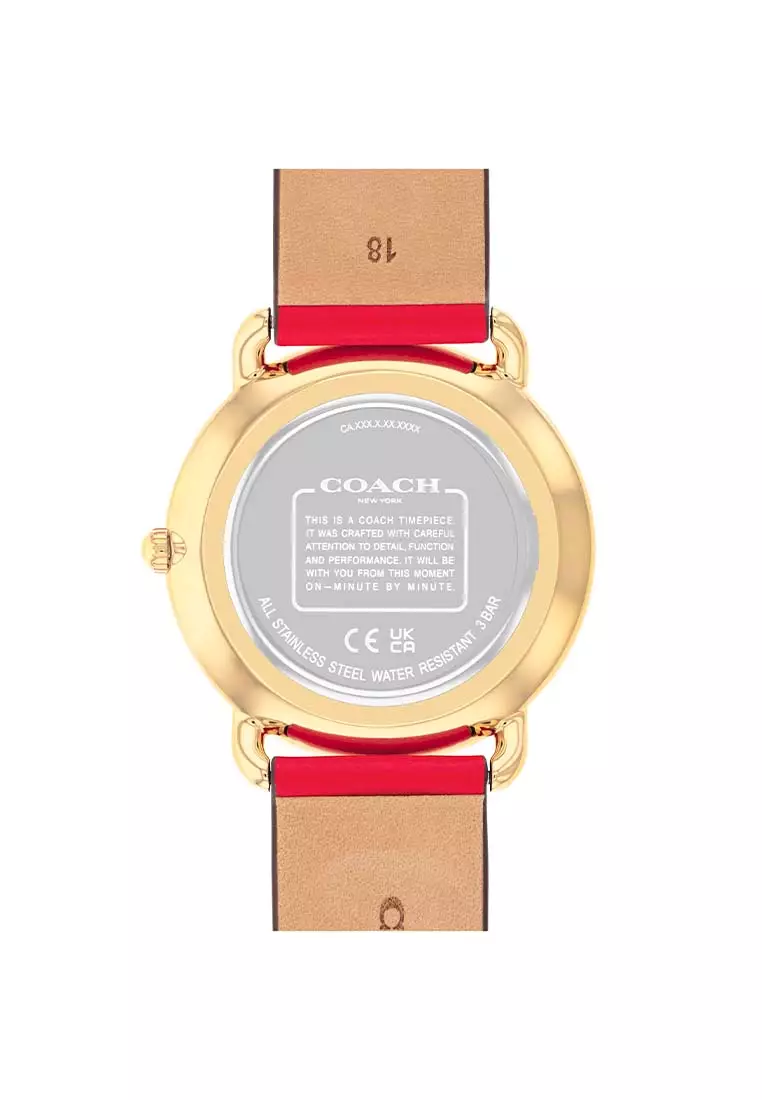 Coach discount watch red