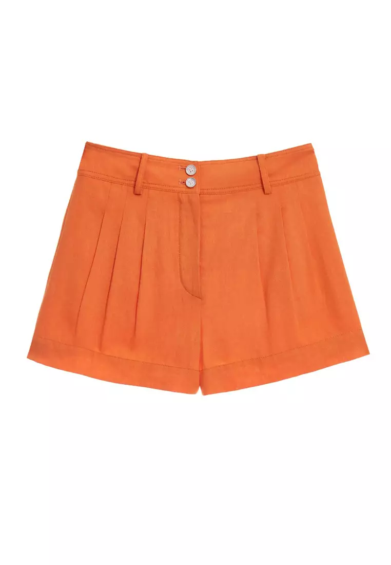 Basic Orange Shorts