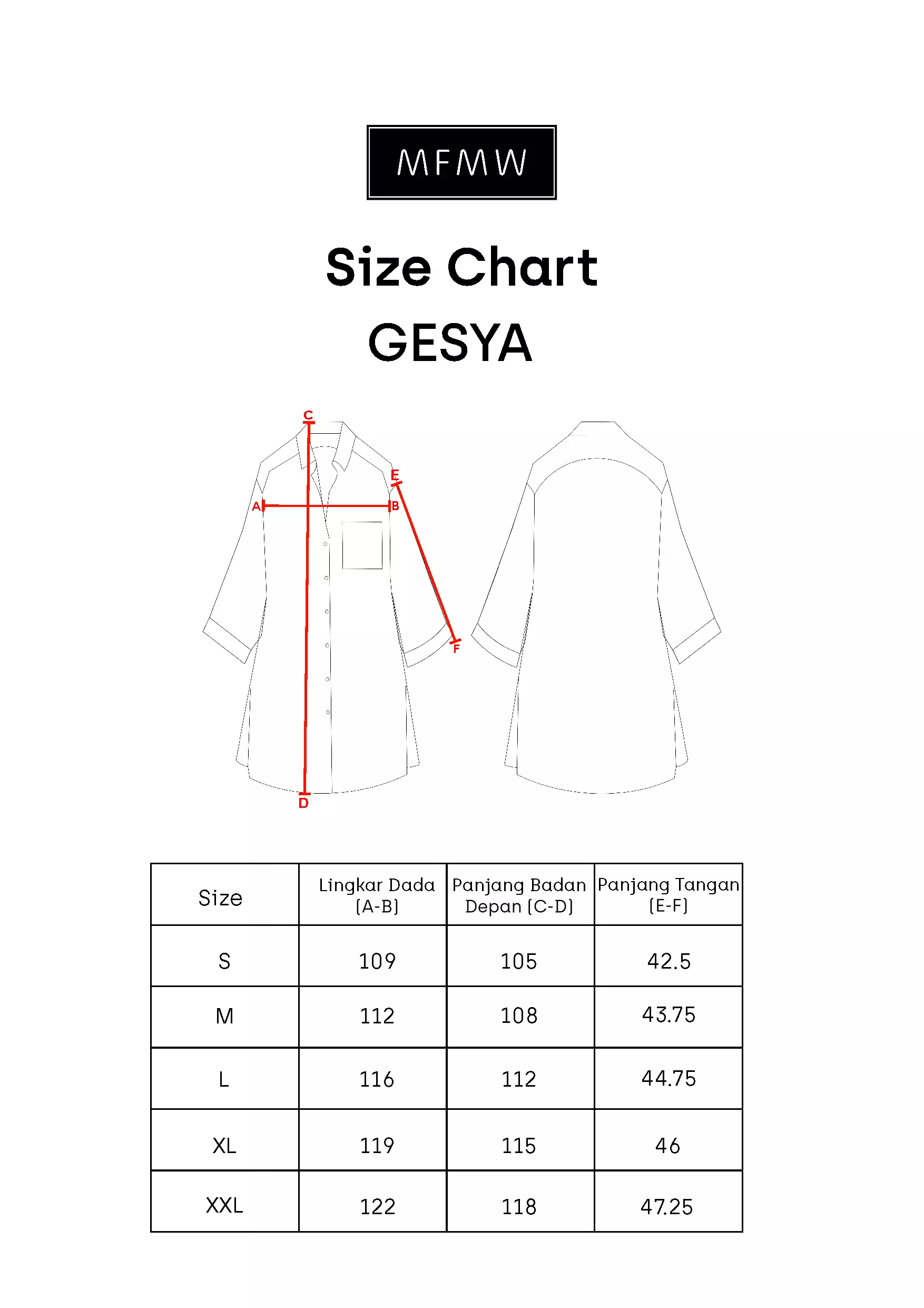 MFMW Gesya Midi Dress Coklat Motif Salur