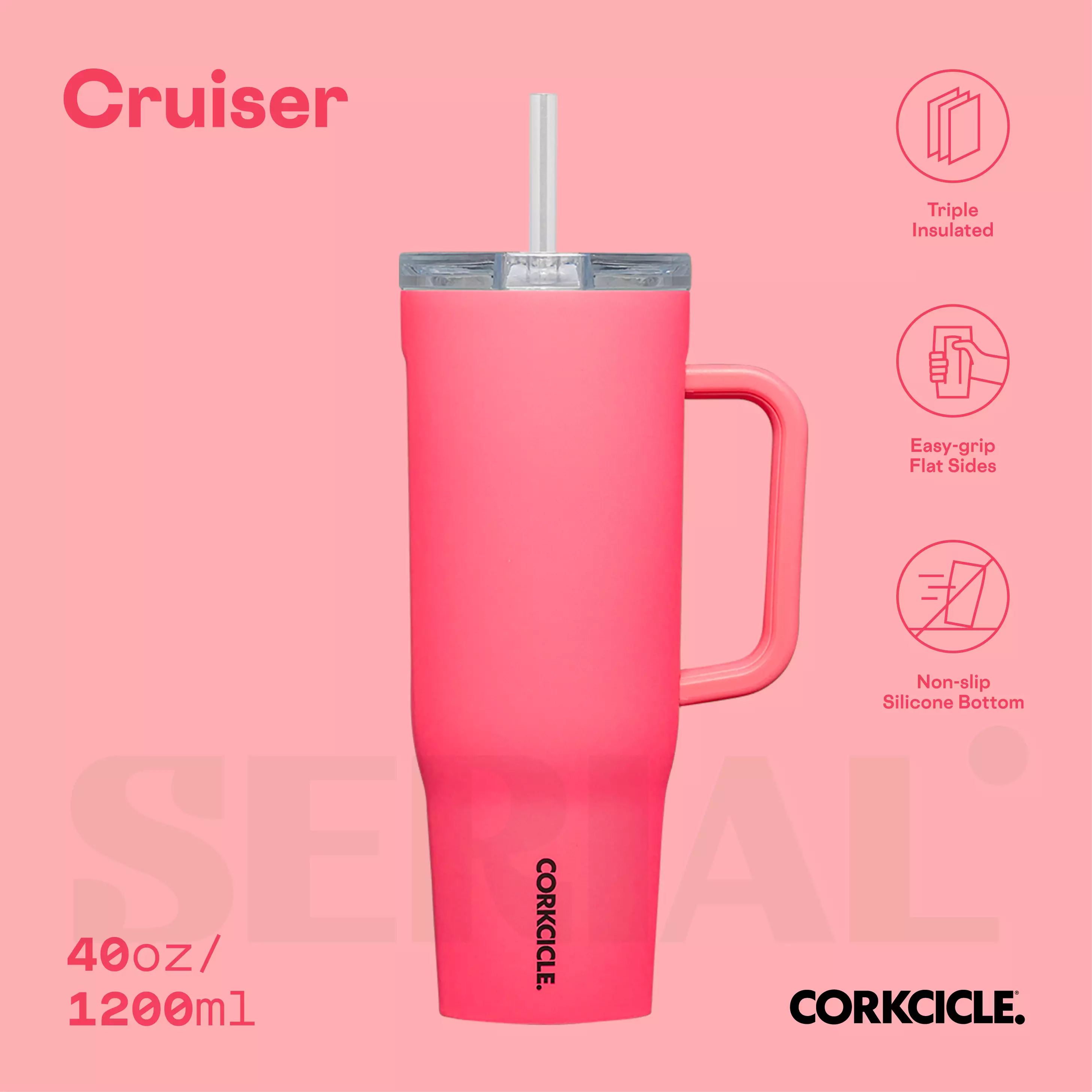 CORKCICLE® Cruiser 40oz - Paradise Punch