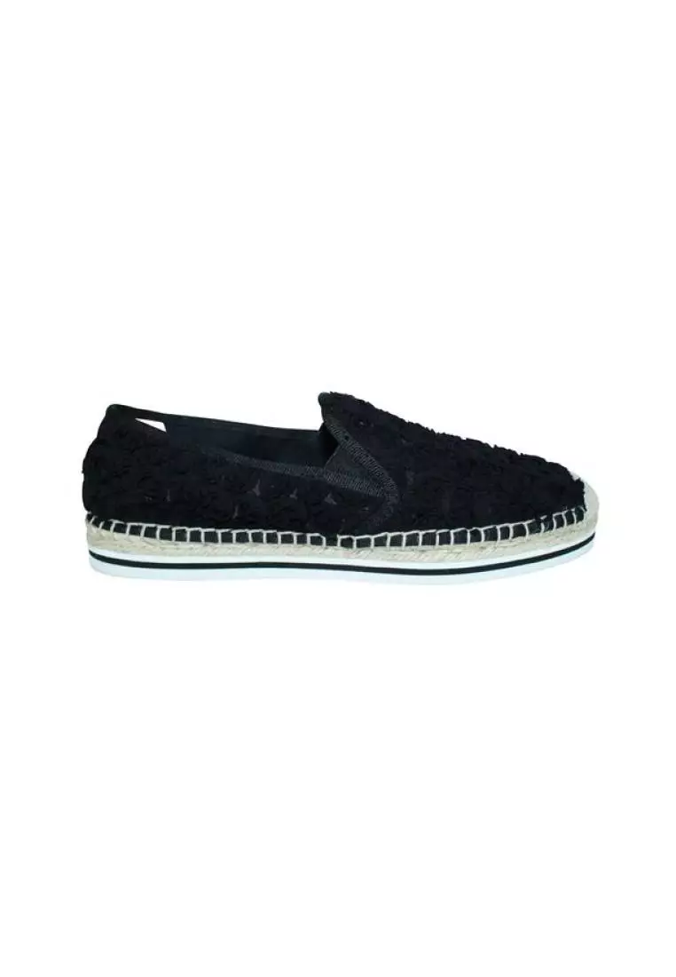 Tory burch black deals and white espadrilles
