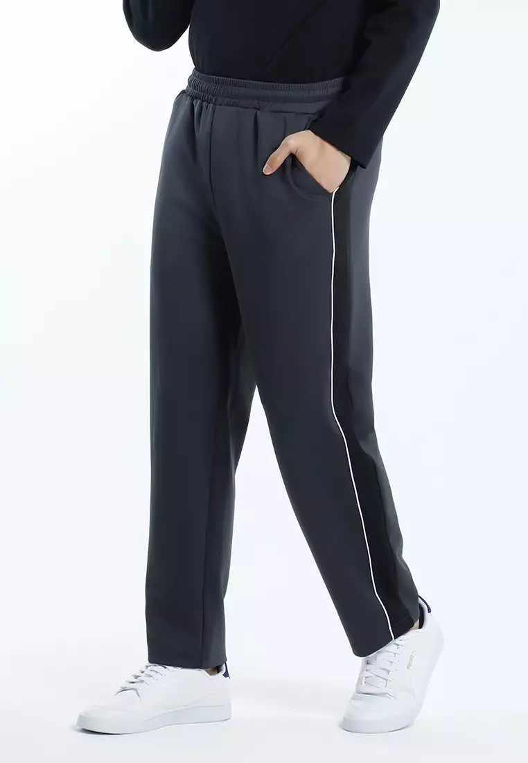 Forest Stretchable Jogger Pants Men Jogger Track Pants - 10819-03DkGrey