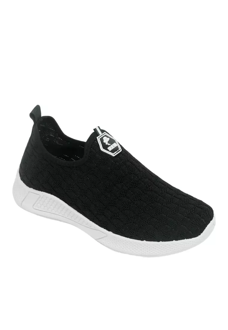 Dr. Kevin Sepatu Olahraga Wanita Sneakers Flyknit Slip On 589-062